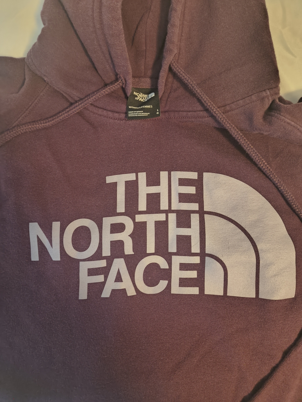 The North Face Purple Hoodie With Kangaroo Pocket - Picture 3 of 4